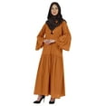 thumbnail image 3 of Bimba Islamic Long Dress With Printed Hijab Scarf Rayon Abaya Maxi Clothes For Muslim Women, 3 of 9