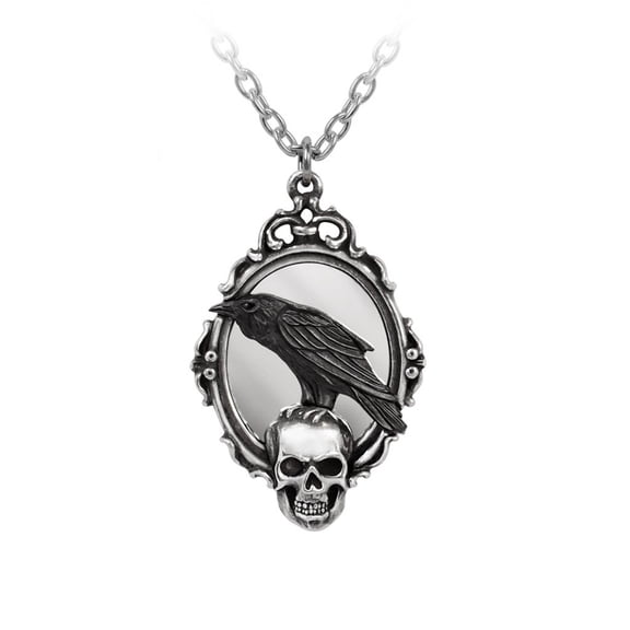 Alchemy Gothic Lightweight Fashion Reflections Of Poe Pendant
