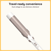 Conair Double Ceramic Curling Iron, 1.5, Rose Gold