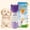 Purple 350+200ML, variant on JOPOY Leakproof Purple ABS Cat Water Bottle