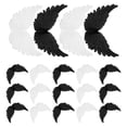thumbnail image 2 of 24pcs Mini Plastic Angel Wings for Crafts, Cake Decorations, Birthday Party Embellishments, Charms, Ornaments and More, 2 of 9