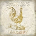 thumbnail image 2 of Allen, Kimberly 12x12 White Modern Wood Framed Museum Art Print Titled - Golden Farmers Market, 2 of 4