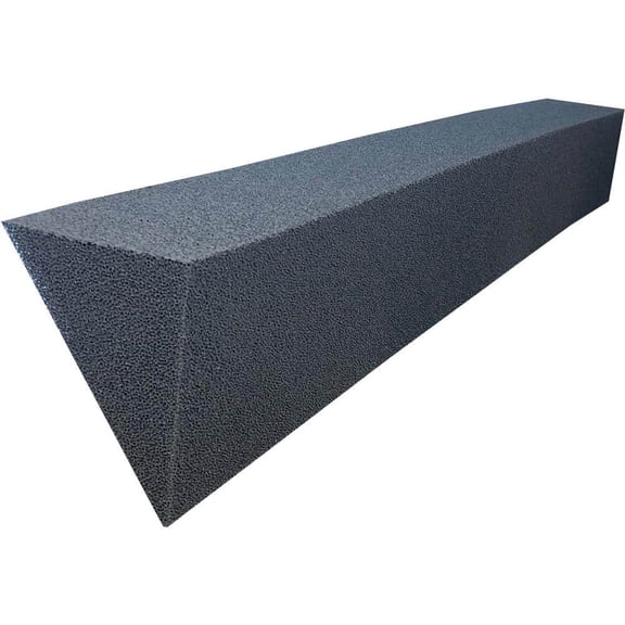 EZ 4 ft. Foam Filter Plastic Gutter Guard for 5 in. K-Style (8-Pack)