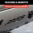 thumbnail image 5 of ARIES 35-2002 3-Inch Polished Stainless Steel Bull Bar, No-Drill, Select Toyota Tacoma, 5 of 6