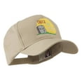 thumbnail image 5 of Halloween RIP and Trick or Treat Embroidered Cap - Khaki OSFM, 5 of 5
