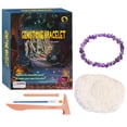 thumbnail image 4 of Gemstone Bracelet Making Kit Gem Digging Charm Bracelet Making Kit Mining Science STEM Learning Gemstones and Crystals DIY Craft for Girls, 4 of 8