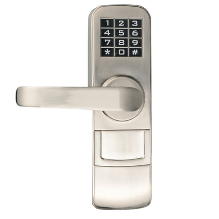 Electronic Keypad Lock - PS4006L Fully Programmable Electronic Mortise Style Door Lock with Keypad - Left Hand Swing Doors