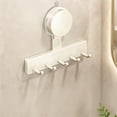 thumbnail image 2 of Suction Cup Hooks No Drill Strong Load Bearing Wall Mounted Towel Rack for Bathroom Kitchen Storage, 2 of 8