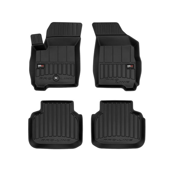 OMAC Premium Floor Mats for Dodge Journey 2009-2020 All-Weather Heavy Duty