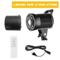 thumbnail image 2 of 135W/ 100W/ 60W Studio LED Video Light Dimmable Mount Continuous Light For Live Streaming Photo Video Recording ,Professional Equipment, 2 of 7