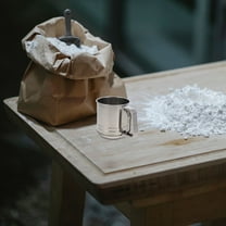 Masteelf Flour Sifter for Baking 2.5 Cup Stainless Steel Handheld Flour Sieve Powder Sifters Kitchen Sifter Fine Mesh Screen Powder Sifters for Cooking Baking