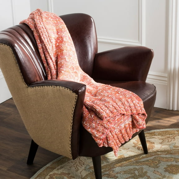 SAFAVIEH Darling Knit Geometric Throw, 50" x 60", Multi