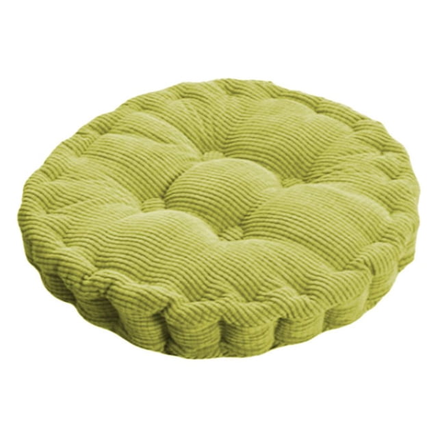Matsuzay Almohadillas redondas de pana para silla, cojín y cálido, cojín antideslizante para dormir en el suelo, alfombrilla para el hogar, Type3 NO3