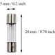 thumbnail image 2 of 10 Pack F4AL Fast-Blow Fuse 4A 4amp 125V Glass Fuses 0.2 x 0.78 inch / 5 x 20 mm (125Volt) (F4A), 2 of 5