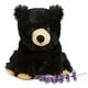 thumbnail image 1 of Animal de peluche Warmies Black Bear, apto para microondas y pesado, 1 of 6