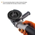 thumbnail image 5 of Uxcell 2pcs Wood Carving Wheel Set 4.5" Wood Shaping Disc Wood Shaper with 7/8" Arbor for 4.5" 5" Angle Grinder Wood Cutting, 5 of 7