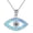01：Evil Eye, variant on Diamond Evil Eye/Infinity Faith/Cross Heart Necklace for Women 925 Sterling Silver Protection Amulet Pendant Necklaces Religious Jewelry Gifts for Her