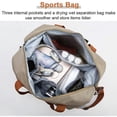 thumbnail image 5 of Large Capacity Sports Bag Training Gym Bag Drying and Wet Separate Exercise Bags Practical Multifunction Bag Outdoor Travel Sports Storage Bag, 5 of 5