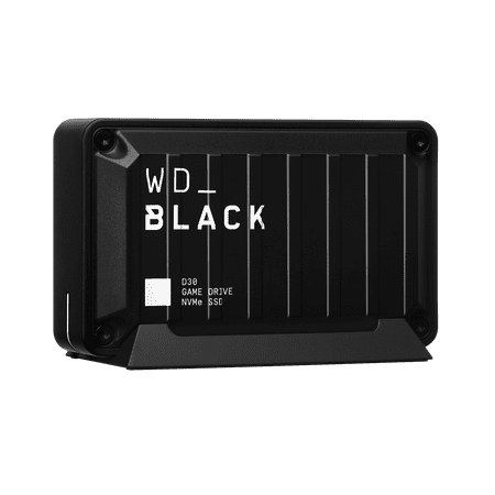 WD - D30 2TB Game Drive for PlayStation and Xbox External USB Type-C Portable SSD - Black