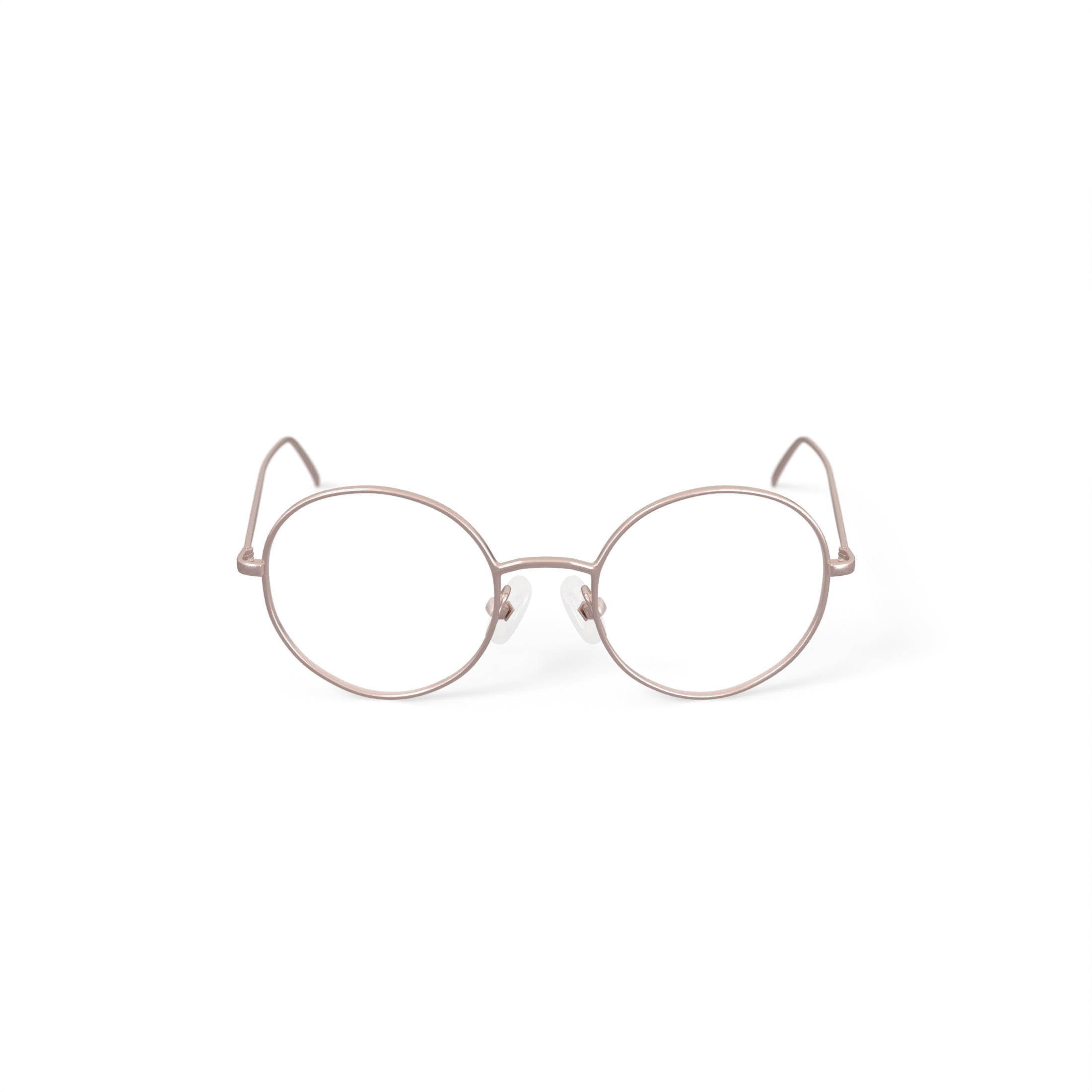 DKNY Women's DK1003 Prescription Eyeglasses with Case, Rose Gold