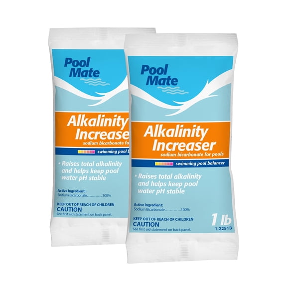 Pool Mate Alkalinity Increaser- 2 x 1 Lb