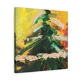 thumbnail image 2 of Spruce Tree in Spring - Canvas, 2 of 10