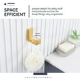 thumbnail image 6 of Angle Simple Towel Hook Matte Black, 304 Stainless Steel L Shape Robe Hook, Coat Hook for Bathroom, 6 of 9