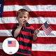 thumbnail image 3 of 50x pequeña bandera estadounidense de mano palo bandera americana alrededor de nacionales es, sustros de decoración Sunnimix banderas americanas, 3 of 8