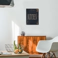 thumbnail image 3 of Modern Kitchen Wall Art - Black Design Kitchen Rules Canvas Prints - Framed Decorative Poster for Farmhouse Kitchen - Ready to Hang - 12"x16", 3 of 5