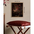 thumbnail image 4 of Drsoum Vintage Red Rose Floral Wall Prints Classic Retro Farmhouse Rustic Flower Art Decorations for Living Room Kitchen 8x10in Natural Framed, 4 of 6