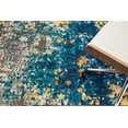 thumbnail image 5 of 40" x 54" Bilbao Blue & Orange 1/2" Rug’d Chair Mat™, 5 of 5