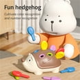 thumbnail image 1 of Educational Fine Motor Skills Training Toy for Developmental Hedgehog Insertion Game with Colorful, 1 of 6
