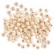 thumbnail image 5 of Paquete de 5 cuentas de madera naturales Sincero 16 mm 40 piezas, 5 of 10