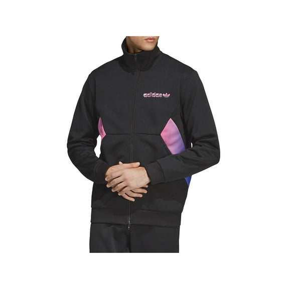 adidas Originals Mens Fitness Activewear Track Jacket Black M
