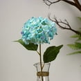 thumbnail image 4 of Visland Artificial Silk Hydrangea Flowers Bouquets Faux Hydrangea Stems for Home Table Centerpieces Wedding Party Decor(1 Bouquet), 4 of 7