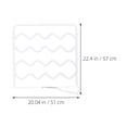 thumbnail image 2 of OUNONA 10pcs Home Organization Shelf Divider White PP Adjustable Width For Clothes, 2 of 8