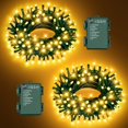 thumbnail image 1 of Luces navideñas FFZZKJ para exteriores, 100 LED, 10 m, paquete de 2 unidades, 1 of 7