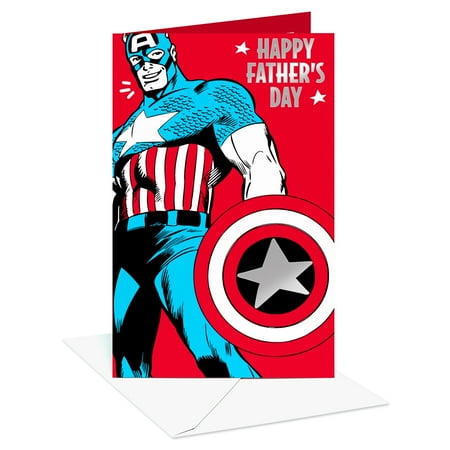 American Greetings Marvel Avengers Father’s Day Card (Heroic Wishes)