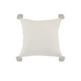 thumbnail image 6 of Ox Bay 20" x 20" Hand-Woven Red/ Multicolored Geometric Cotton Blend Pillow Cover, 6 of 10