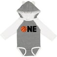 thumbnail image 3 of Inktastic One Basketball First Birthday Boys or Girls Long Sleeve Baby Bodysuit, 3 of 5