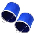 thumbnail image 4 of Cubo plegable, 2 piezas Azul 9L Cubo de agua plegable Contenedor de agua plegable Características de vanguardia Jadeshay  A, 4 of 8