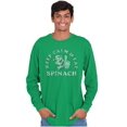 thumbnail image 5 of Keep Calm And Eat Spinach Popeye Long Sleeve TShirt Men Women Brisco Brands S, 5 of 6