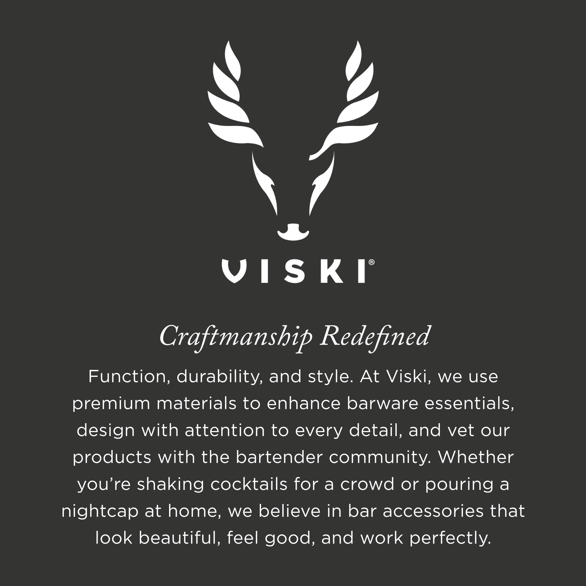 Viski Professional Lewis Bag and Mallet Bartender Kit & Bar Tools - Ice Crusher - image 5 of 11