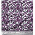 thumbnail image 1 of Soimoi Satin Silk Fabric Flower Watercolor Printed Fabric 1 Yard 42 Inch Wide, 1 of 3