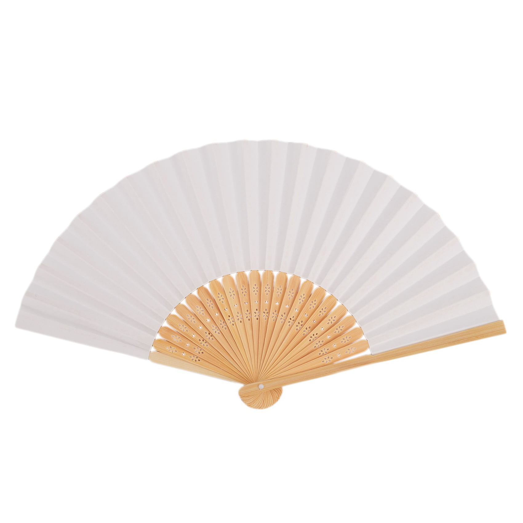Foldable Paper fan Great for hot days or wedding/ party accessories. 