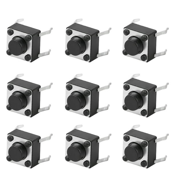 Interruptor táctil BuyWeek 100 piezas microinterruptor táctil de alta precisión