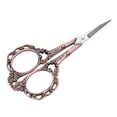 thumbnail image 2 of Sewing Embroidery Scissors, 4.3in  Precision and Vintage Flower Style Detail Shears with Stainless Steel for Craft Artwork, Needlework Yarn, Handicraft, Thread Snips, 2 of 7