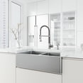 thumbnail image 6 of VIGO  Edison Pull-Down Spray Kitchen Faucet Stainless Steel Faucet with Braddock Soap Dispenser Stainless Steel Finish, 6 of 10