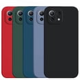 thumbnail image 2 of Funda de silicona líquida a prueba de golpes para Xiaomi Mi 11, 13, 12 Lite, 11i, 11T, 12T, 13 Pro, Redmi Note 10, 11S, 11 Pro, 2 of 4