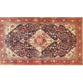 thumbnail image 1 of Ahgly Company Machine Washable Indoor Rectangle Traditional Fire Brick Red Area Rugs, 2' x 4', 1 of 7